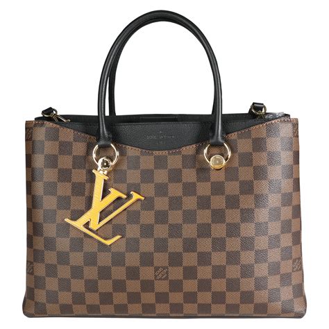 lv black tote bag price|louis vuitton black checkered bag.